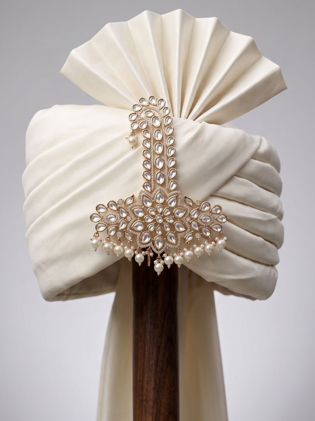 Royal Look Maharaja Polki Kalangi For Grooms | Safa Kalgi For Men | Turban Brooch