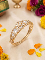 Elegant Kundan Polki Bracelet For Women - Festive & Wedding Wear Bracelet
