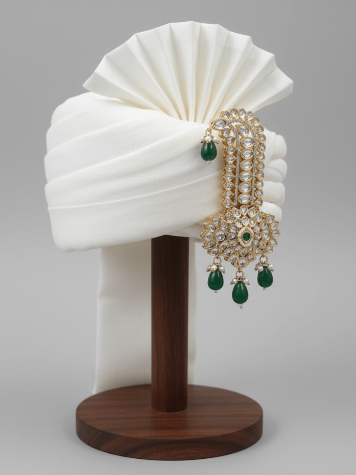 Green Royal Kalangi For Groom | Safa Kalgi for Men