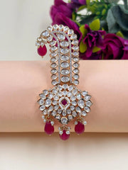 Ruby Pink Royal Kalangi For Groom | Safa Kalgi Men