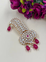 Ruby Pink Royal Kalangi For Groom | Safa Kalgi for Men