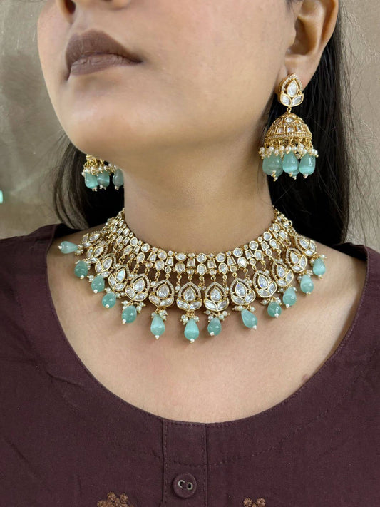 Buy Mint Green Statement Necklace & Earrings, Green Jewelry, Your Choice of  GOLD or SILVER, Mint Green Bib Chunky Necklace, Light Green Necklace Online  in India - Etsy