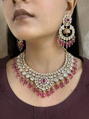 Suhasini Exclusive Wedding Polki Necklace Set | Wedding Jewellery