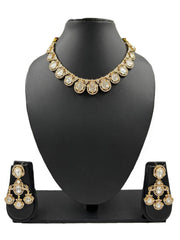 Modern Look Polki Jewellery Necklace Set | Party Wear Jewellery Set
