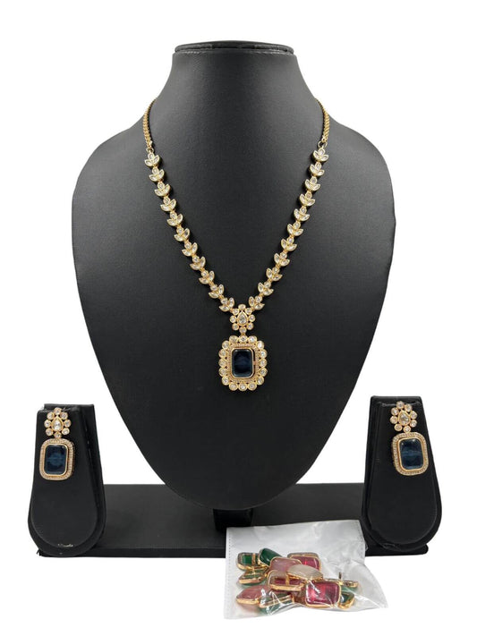 Buy Latest Heavy Kundan Bridal Jewellery Set Online – Gehna Shop