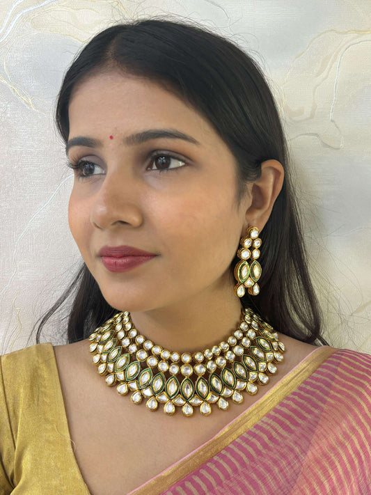 Anamika Bridal Kundan Jewellery Necklace Set By Gehna Shop Bridal Necklace Sets