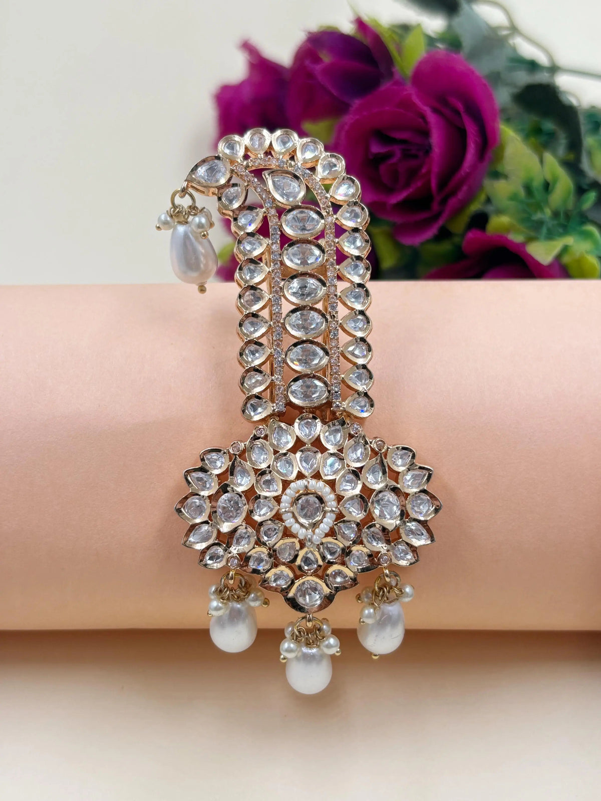 White Royal Kalangi For Groom | Safa Kalgi for Men