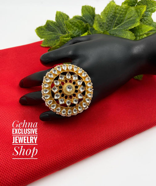 Curved Florlet Diamond Ring For Women By Lagu Bandhu - Lagu Bandhu