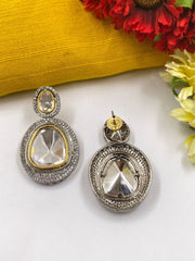 Big Polki Kundan Dangler Earrings For Ladies And Girls By Gehna Shop Kundan Earrings