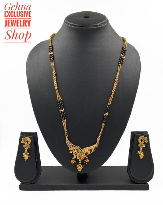 Designer Antique Mangalsutra (18 Inches ) By Gehna Shop Mangalsutras