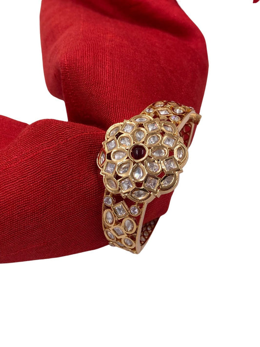 Buy Pink Enamel Kundan Bracelet Online at Ajnaa Jewels | LE409