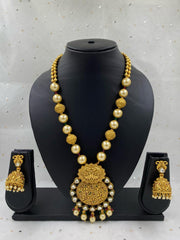 Designer Gold Plated Golden Necklace Set For Women By Gehna Shop Antique Golden Necklace Sets