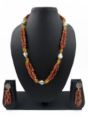 Designer Handcrafted Uncut Gold Stones Gemstone Beads Necklace Set By Gehna Shop Beads Jewellery
