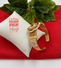 Designer Kundan Bracelet For Ladies By Gehna Shop Bracelets