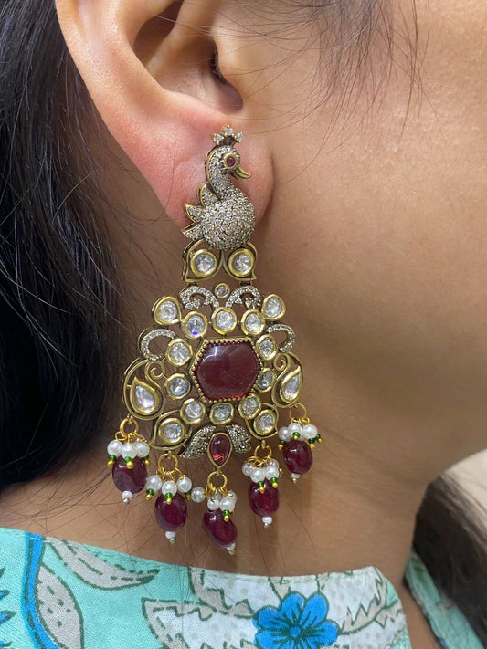 Gold Necklace and Earrings Sets | Indian Designer Bridal Set