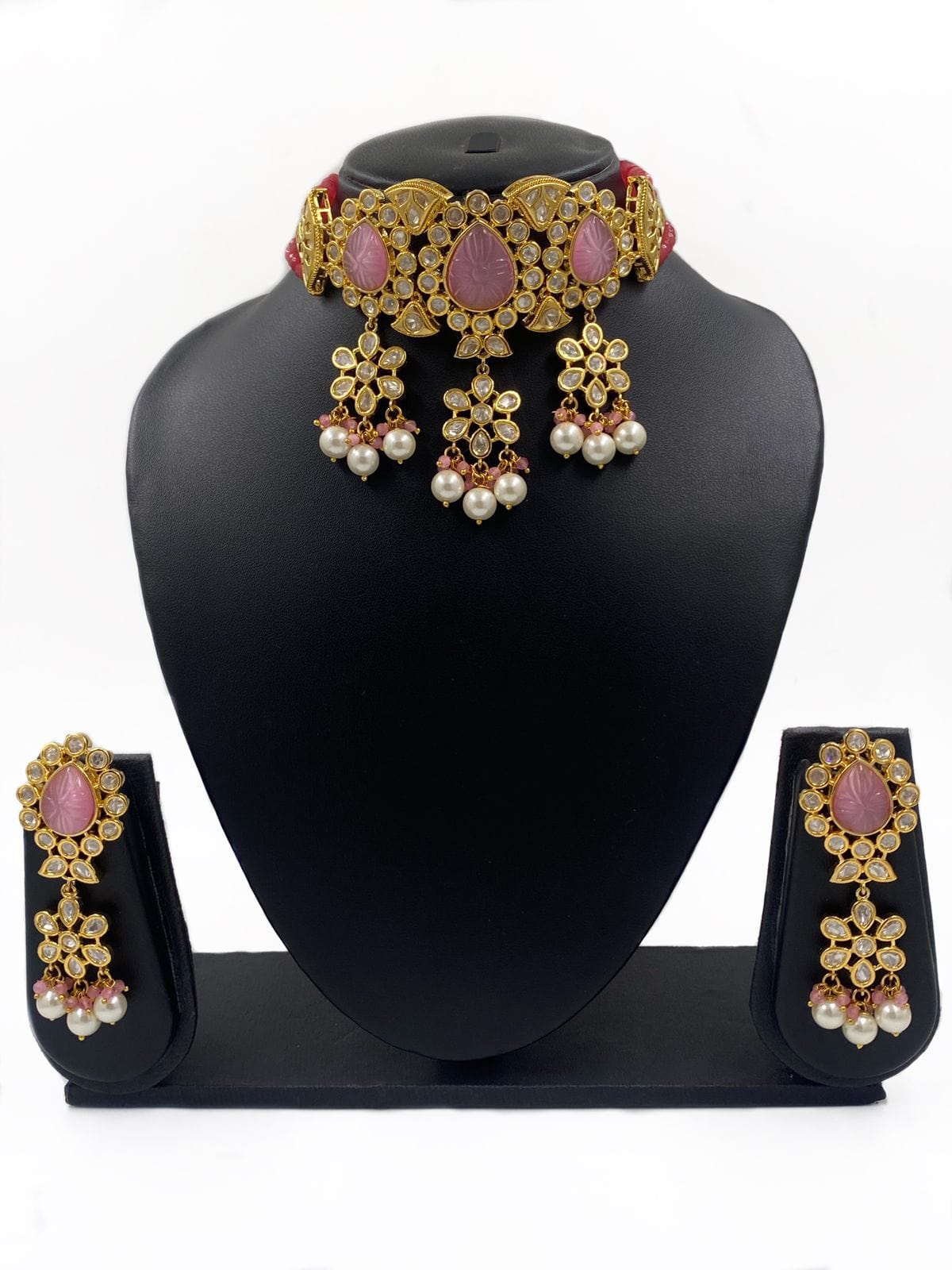 Exclusive High Quality Kundan Choker Necklace Set For Weddings By Gehna Shop Choker Necklace Set