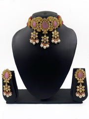 Exclusive High Quality Kundan Choker Necklace Set For Weddings By Gehna Shop Choker Necklace Set