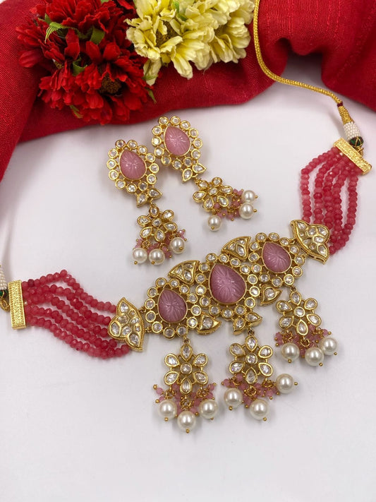 Exclusive High Quality Kundan Choker Necklace Set For Weddings By Gehna Shop Choker Necklace Set