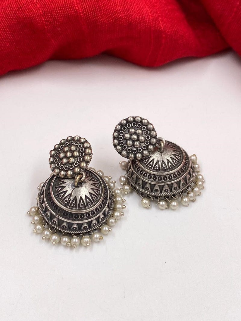 Silver Earrings And Studs - Buy Silver Earrings And Studs online in India