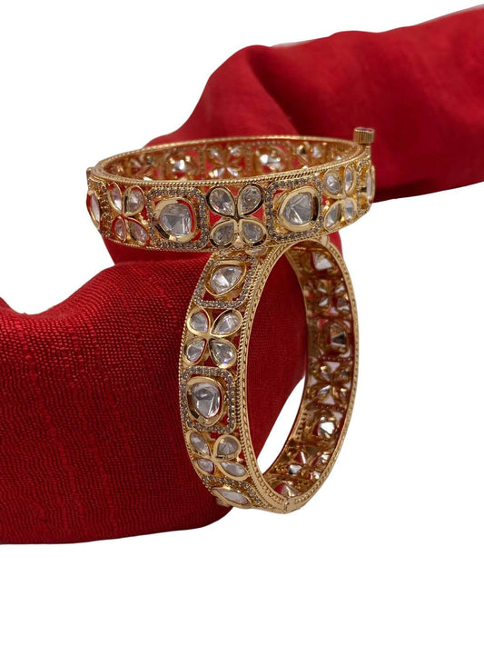 Maitri Uncut Kundan Polki Bangles | Woman's Bangles | Designer Bangles Kundan Bangles