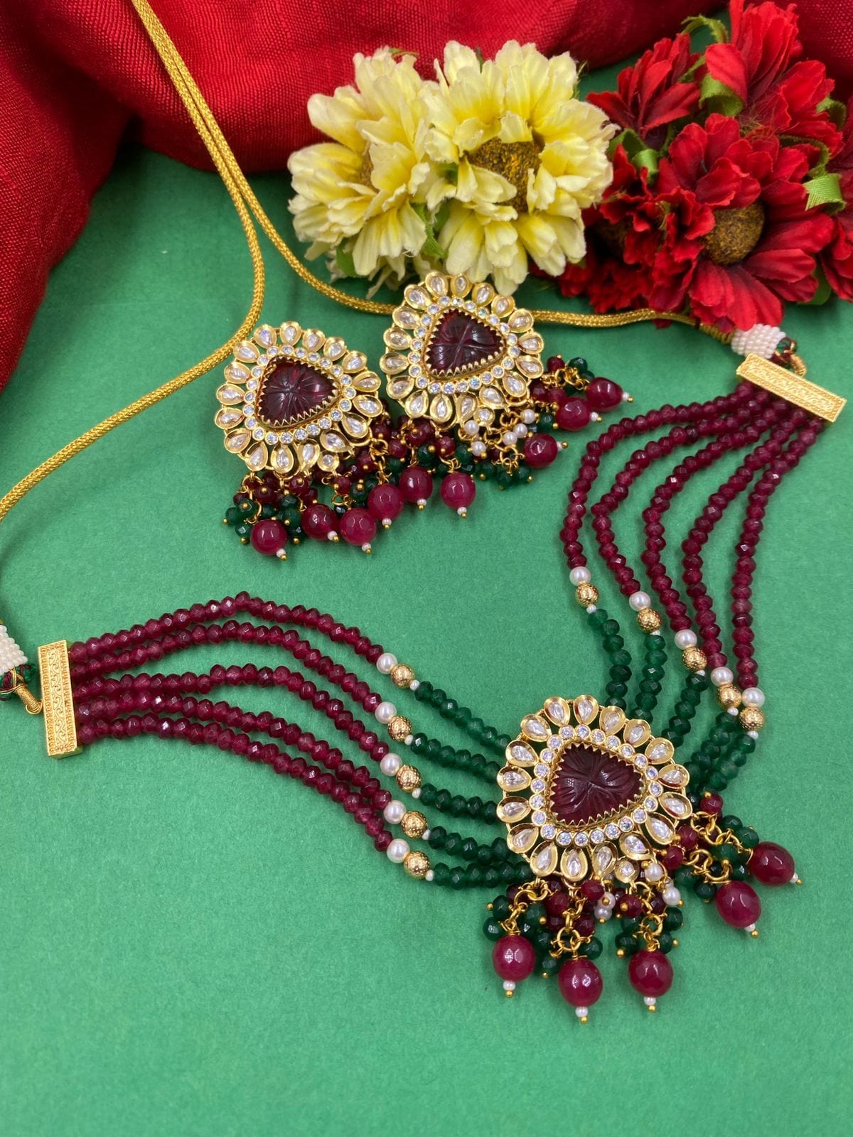 The 8 Most Stunning Indian Bridal Necklaces of 2022 – Timeless Indian  Jewelry | Aurus