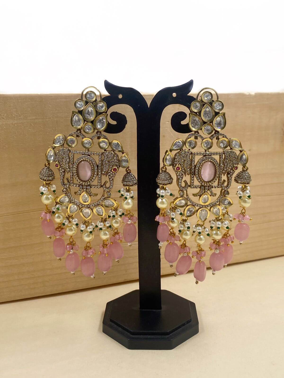 Peacock Danglers | Special occasion earrings, Online earrings, Dazzling  earrings