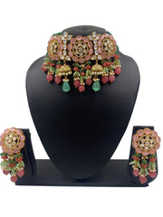 Modern Look Handcrafted Choker Necklace Set For Weddings By Gehna Shop Choker Necklace Set