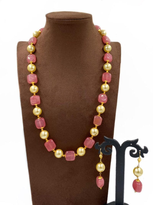 Bead Necklace | Indian Beaded Necklace Online For Women | Karmaplace