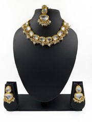 Traditional Kundan And Pearls Necklace Set For Women By Gehna Shop Kundan Necklace Sets