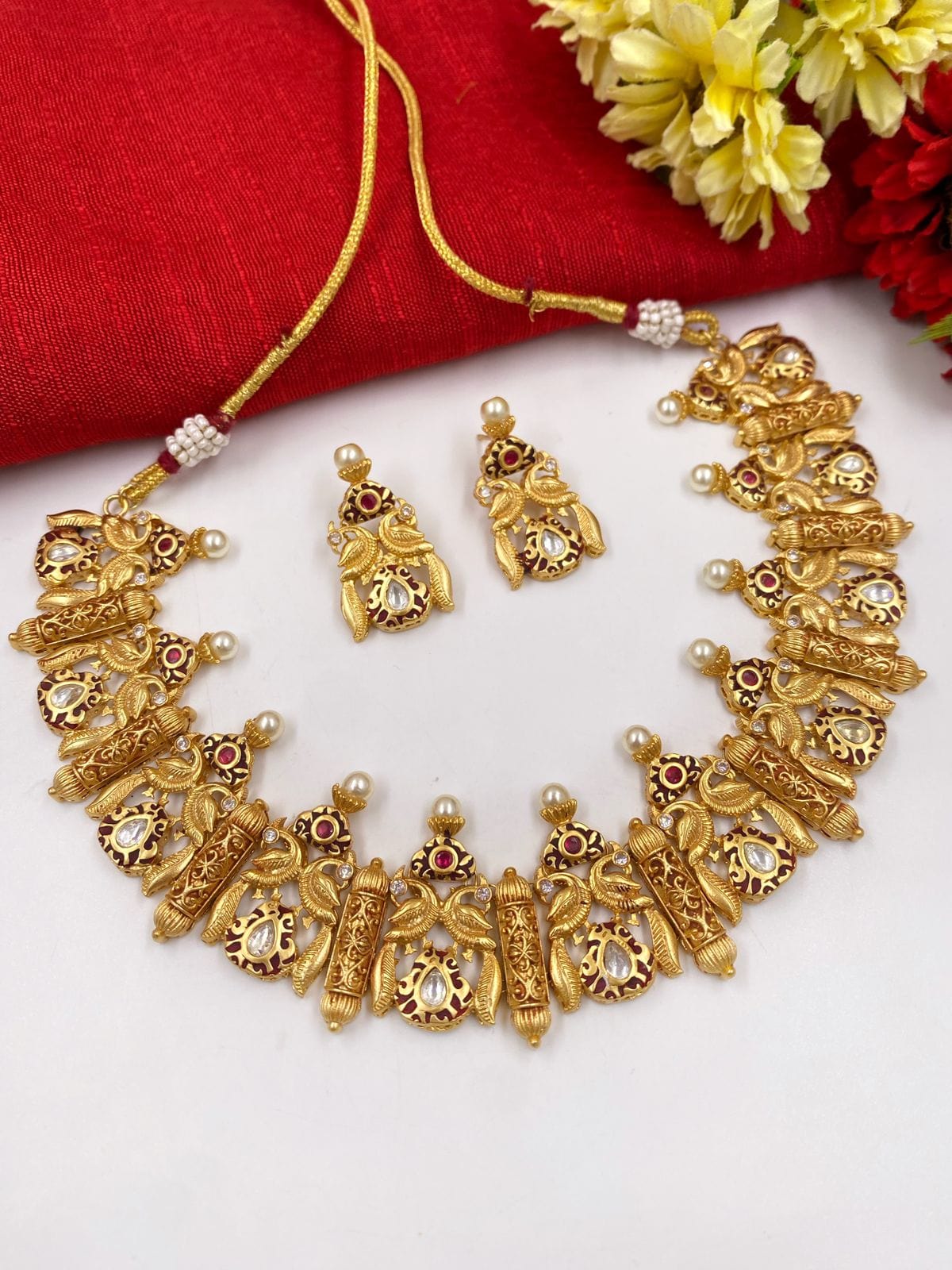 Gold Necklace Set Archives - JD SOLITAIRE