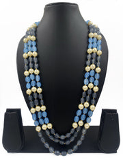 Triple Layered Semi Precious Jade Beads Necklace For Men And Women By Gehna Shop Beads Jewellery